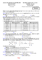 Đề Ôn Thi Tốt Nghiệp 2025 Môn Hóa Sở GD Bà Rịa Vũng Tàu Lần 1 Giải Chi Tiết