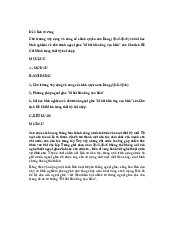 Đề 1 lịch sử đảng | Trường đại học Điện Lực