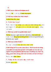 ĐÁP ÁN TRẮC NGHIỆM