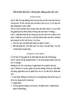 Soạn bài Thách thức đầu tiên: Chinh phục những cuốn sách mới - Kết nối tri thức Văn 7