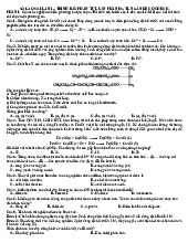 Bài giảng về toán học lớp 12 - Chương 1 Đại số và giải tích