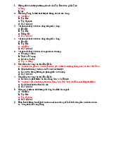 Trắc Nghiệm Cơ Sở Văn Hóa Việt Nam - 2 | Trường Đại học Khoa Học Xã Hội và Nhân Văn, Đại học Quốc gia Hà Nội