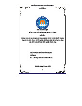 Bài Thảo Luận Môn Kinh Tế Chính Trị Mác - Lênin: Hàng Hóa Sức Lao Động