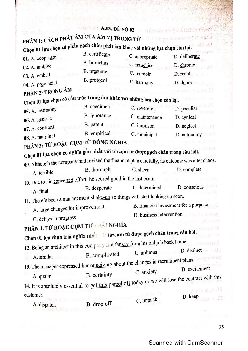 Bộ đề thi thử vào lớp 10 THPT Chuyên Ngoại ngữ trích từ sách (có đáp án)