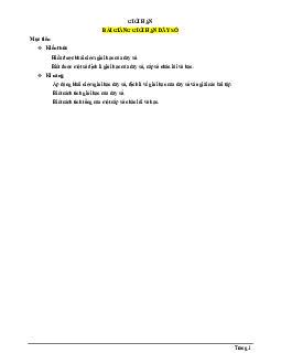 Bài giảng giới hạn dãy số