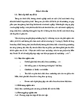 “Phân tích chiến lược marketing mix cho sản phẩm sữa Milo của Nestlé. Từ đó đề xuất giải pháp nâng cao hiệu quả quản trị marketing – mix” | Tiểu luận môn Marketing căn bản  | Học viện Nông nghiệp Việt Nam