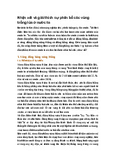 Nhận xét và giải thích sự phân bố các vùng trồng lúa ở nước ta