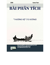Phân Tích Bài Thơ "Thương Vợ" của Tú Xương