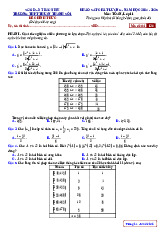 Đề khảo sát Toán 11 cuối năm 2024 – 2025 trường THPT Thuận Thành 1 – Bắc Ninh