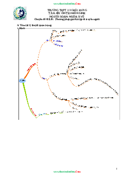 Phương pháp giải bài tập di truyền người sinh học 12 Trường THPT A Nghĩa Hưng và bài tập vận dụng (có đáp án và lời giải chi tiết)
