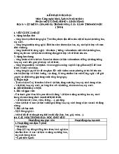Phần một: công nghệ và đời sống Bài 3: vật liệu và dụng cụ trồng hoa, cây cảnh trong chậu (tiết 1) | Kế hoạch bài dạy môn: Công nghệ lớp 4_sách kết nối tri thức