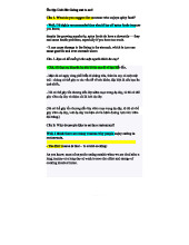 Đề cương Unit 3B: Ăn ngoài - Lợi ích & lựa chọn thực phẩm