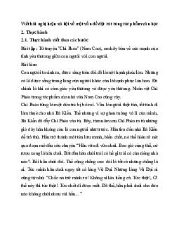 Soạn bài Viết bài nghị luận xã hội về một vấn đề đặt ra trong tác phẩm văn học | Ngữ văn 11Cánh diều