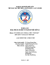 Báo cáo về Ảnh hưởng của nhóm cá tính “thể hiện” đến hành vi mua giày thể thao môn Hành vi người tiêu dùng | Đại học kinh tế Quốc dân