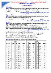 Bài toán thống kê và xác suất trong các đề thi học sinh giỏi Toán 6