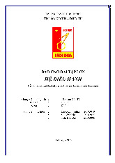 Báo cáo Lập lịch nâng cao & thông điệp kết thúc môn Hệ điều hành | Trường Đại học Bách Khoa Hà Nội
