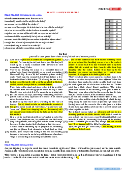 Lession 11. CONVINCING PEOPLE