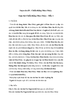 Soạn bài Chiến thắng Mtao Mxây - Cánh diều 10 | Cánh diều