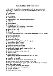 Bài tập trắc nghiệm - Kinh tế vĩ mô | Học viện Chính sách và Phát triển