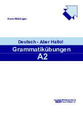 Bài tập ngữ pháp A2 - Aber Hallo! môn Tiếng Đức | Học viện Báo chí và Tuyên truyền
