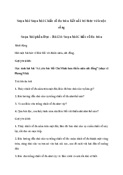 Soạn bài Chiếc rễ đa tròn (trang 104) | Tiếng việt 2 sách Kết nối tri thức