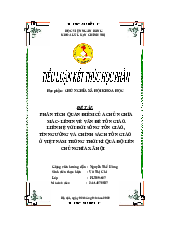 Phân Tích Quan Điểm Của Chủ Nghĩa Mác- Lênin Về Vấn Đề Tôn Giáo | CNXHKH
