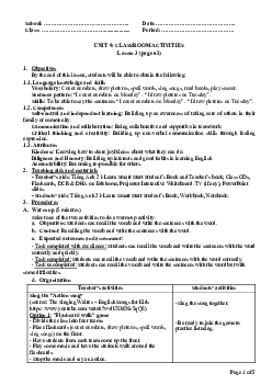 Unit 9: U9L3B | Giáo án Tiếng Anh 2 sách i-Learn Smart Start (Cả năm)