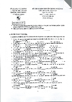 Đề thi Olympic truyền thống 30 tháng 4 lần thứ XXVII - năm 2023 môn tiếng anh - Khối 11 (có đáp án)