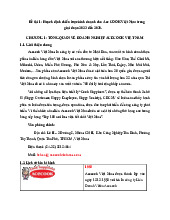 Đề tài 1 - Hoạch định Chiến lược Kinh doanh cho Acecook Việt Nam (2023-2030) môn Hệ thống thông tin quản lý | Học viện Ngân hàng