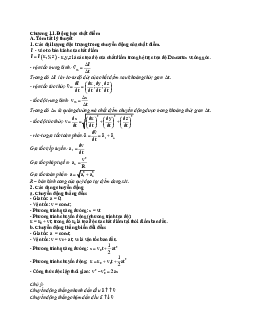 Bài tập tổng hợp Vật lý đại cương (có lời giải) | Đại học Bách khoa Hà Nội
