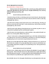 Câu hỏi ôn tập môn pháp luật đại cương  -Trường Đại học văn hóa Hà Nội