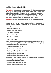 Yếu tố văn hóa tổ chức - Quản trị dịch vụ du lịch | Trường Đại học Tài nguyên và Môi trường Hà Nội