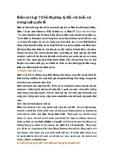 Biển cả là gì ? Chế độ pháp lý đối với biển cả trong luật quốc tế