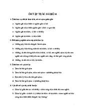 Ôn tập trắc nghiệm triết học mác lenin cuối kỳ - Kinh tế Chính trị | Trường Đại học Bách khoa Thành phố Hồ Chí Minh