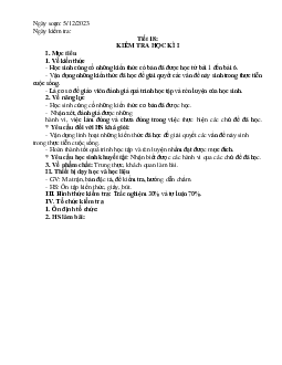 Đề thi học kì 1 môn Giáo dục công dân 8 năm 2023 - 2024 sách KNTT - Đề 1