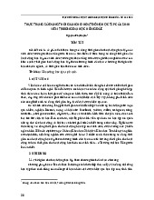 [TÀI LIỆU]  Thực trạng hoạt động học tập của sinh viên | Trường Đại học Hồng Đức