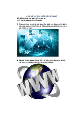 Chủ đề 11- Tin học đại cương: Tìm hiểu về Internet | Đại học Sư phạm Hà Nội