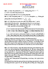 Bộ Đề Tham Khảo Toán Tuyển Sinh 10 Năm 2025-2026 Quận 8 TPHCM Có Đáp Án