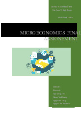 Phân Tích Oligopoly Trong Ngành Gọi Xe Công Nghệ | Microeconomics | Trường Đại học Quốc tế, Đại học Quốc gia Thành phố Hồ Chí Minh