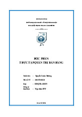 Thực Tập Quản Trị Bán Hàng Tại FPT | Đại học Kinh tế kỹ thuật công nghiệp