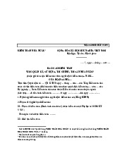 Báo cáo kiểm toán việc quản lý, sử dụng,tài chính, tài sản Nhà nước| môn Luật tài chính Việt Nam | trường Đại học Huế