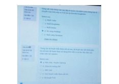 Trắc nghiệm Ký sinh trùng | Đại học Y Dược Huế