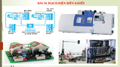 Giáo án điện tử Công nghệ 8 Bài 10 Chân trời sáng tạo: Mạch điện điều khiển