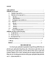 báo cáo bài tập môn công nghệ java | Đại học Xây Dựng Hà Nội