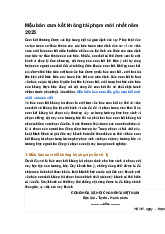 Mẫu bản cam kết không tái phạm mới nhất năm 2025