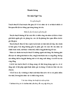 Soạn bài Thánh Gióng - Kết nối tri thức 6