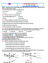 Bộ Đề Kiểm Tra Cuối Học Kỳ 1 KHTN 9 Năm 2025-2026 Có Đáp Án Ma Trận Đặc Tả