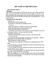 Câu Hỏi và Đáp Án Môn Chủ nghĩa xã hội khoa học | Trường Đại học Bách khoa - Đại học Quốc gia Thành phố Hồ Chí Minh