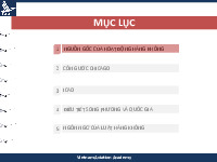 Tài liệu Nguồn gốc Lịch sử HK Thế giới