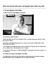 Phân tích bài thơ Đất nước của Nguyễn Khoa Điềm hay nhất | Ngữ văn lớp 12